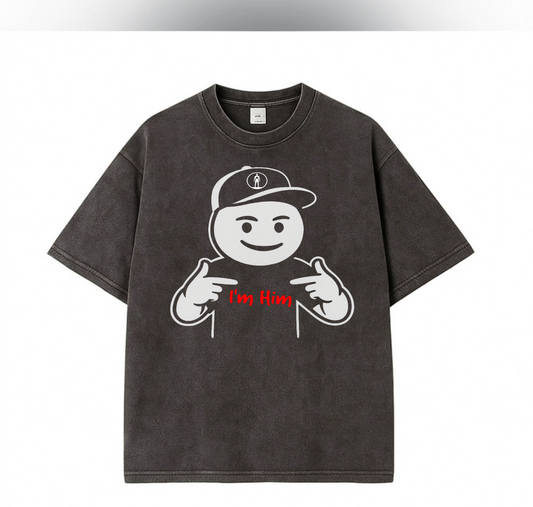 (I'M HIM) Confidence grafic tee