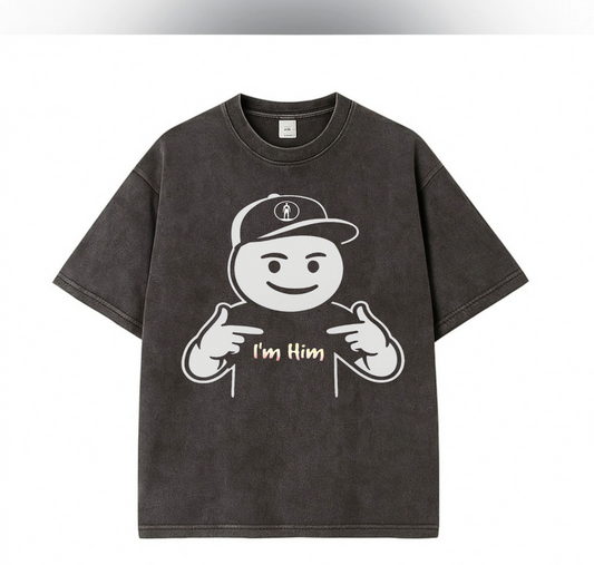 (I'M HIM) Confidence grafic tee